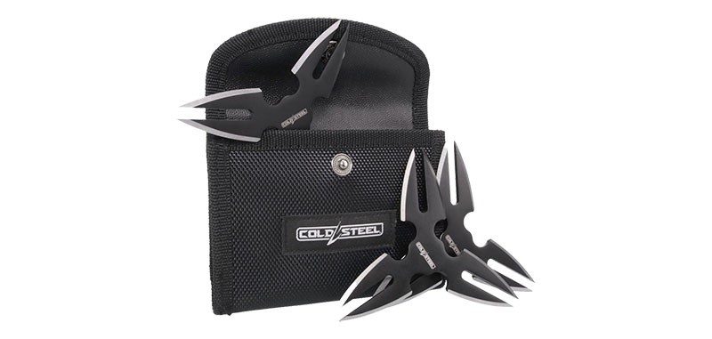 Cold Steel Lot de 3 etoiles de lancer