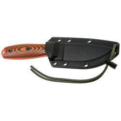 -3 - lame orange - orange/noir