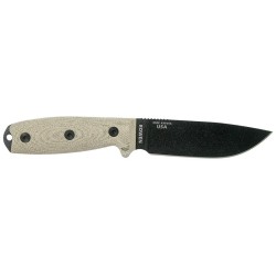 Esee -4 - lame noire - vert clair - Image 3