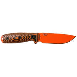 Esee -4 - lame orange - orange/noir - Image 3