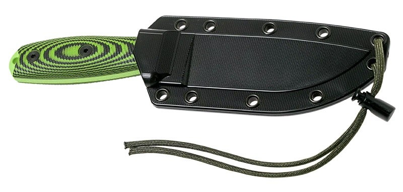 Esee -4 - lame venom green - vert/noir