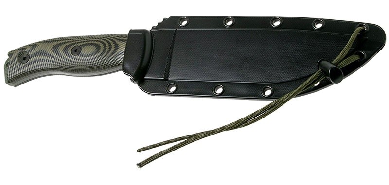 Esee -6 - lame verte - vert/noir
