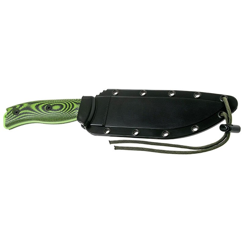 Esee -6 - lame venom green - vert/noir