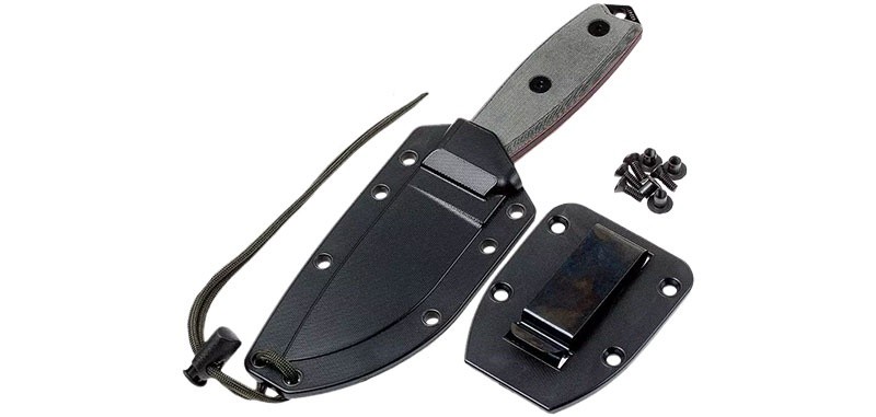 Esee -3 - noir - pommeau modifié
