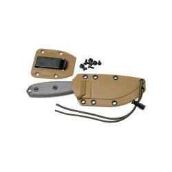 Esee -3 - noir - lame mixte - pommeau modifié - Image 4