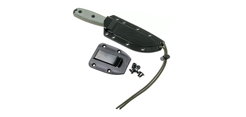 Esee -4 - lame noire mixte