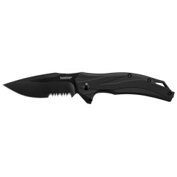 Kershaw Lateral lame mixte noire - Image 2