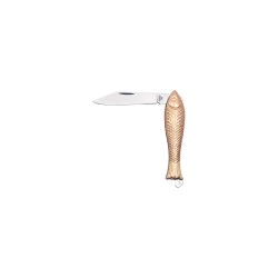 Golden fish knife