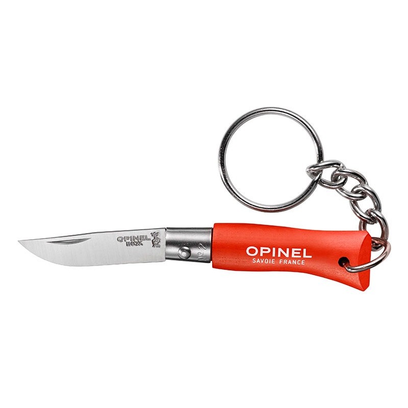 Opinel Porte-clés N°02 Inox - Orange