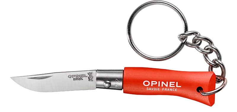 Opinel Porte-clés N°02 Inox - Orange