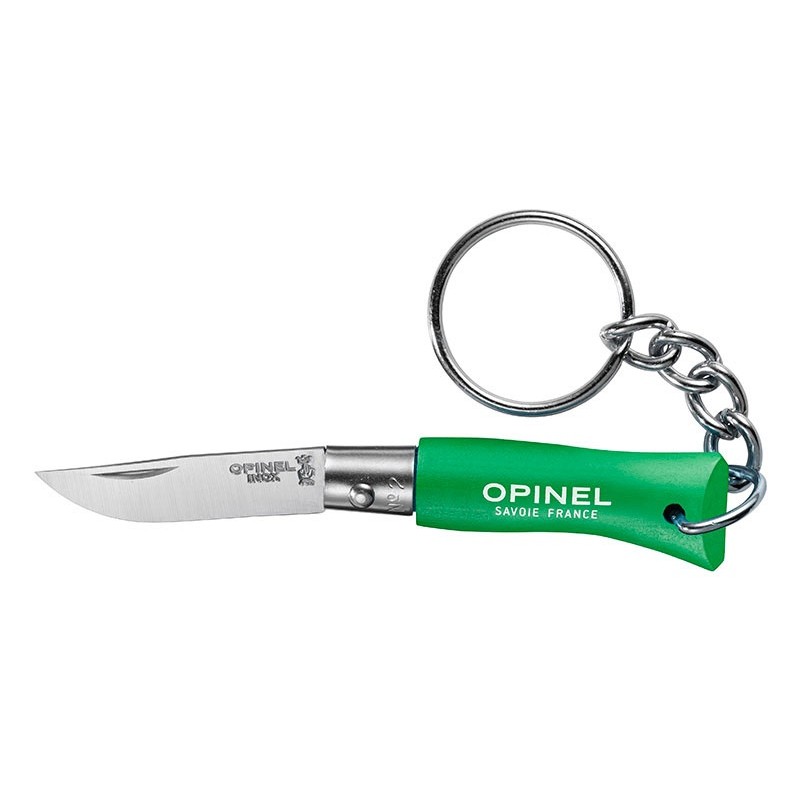 Opinel Porte-clés N°02 Inox - Vert