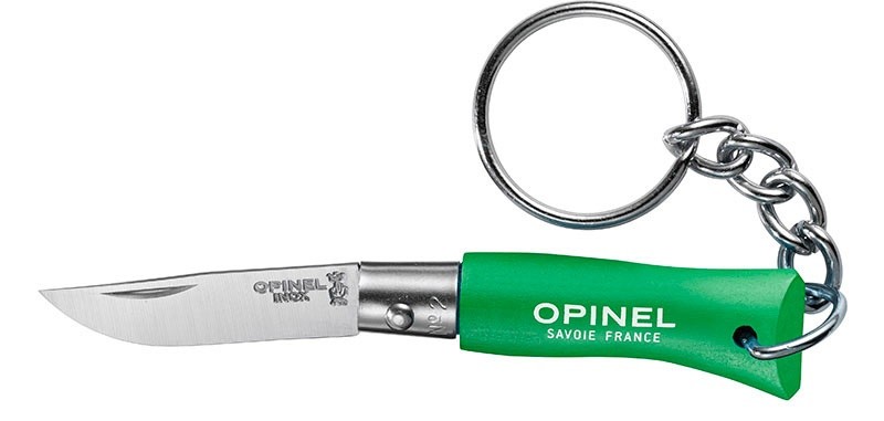 Opinel Porte-clés N°02 Inox - Vert