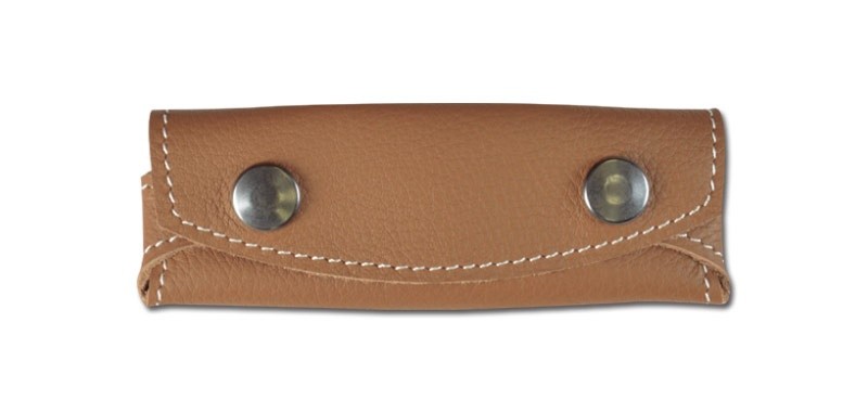 Pielcu Etui fleur de Cuir noir