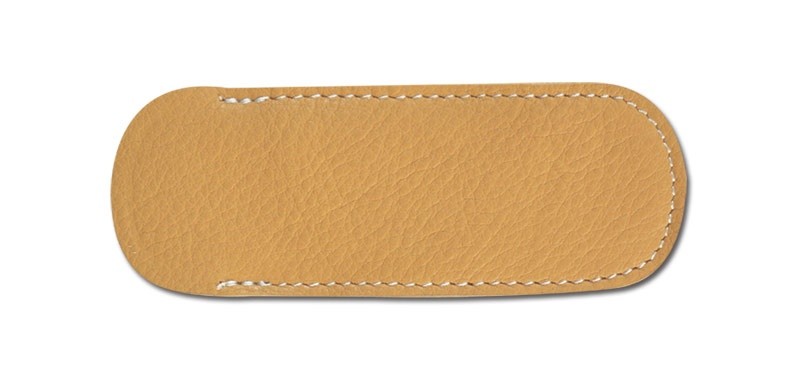 Pielcu Etui fleur de Cuir orange