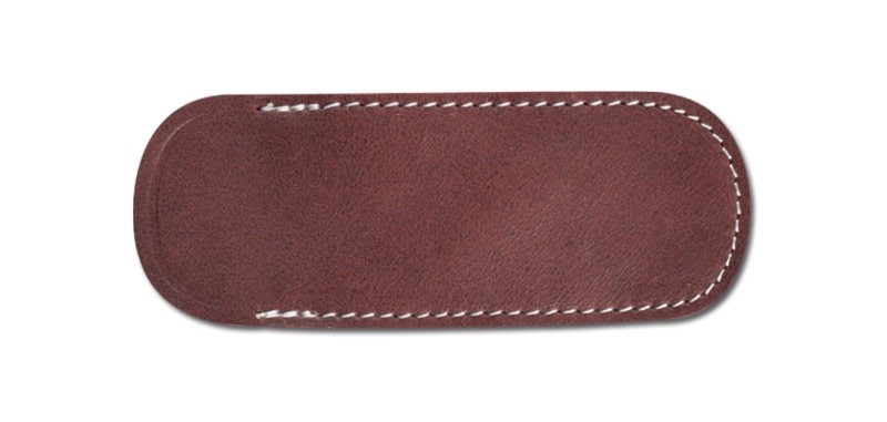 Pielcu Etui fleur de Cuir rouge grenat 30