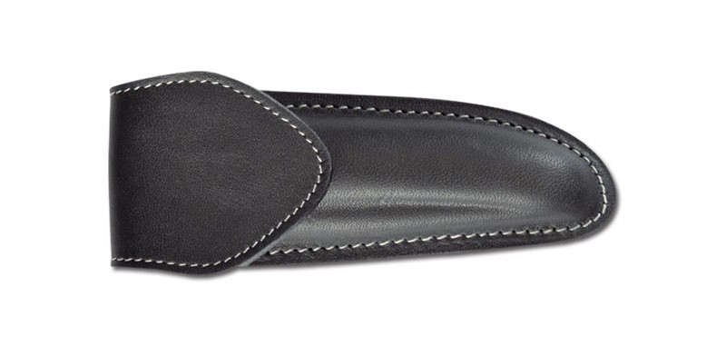 Pielcu Etui Cuir moulé doublé noir