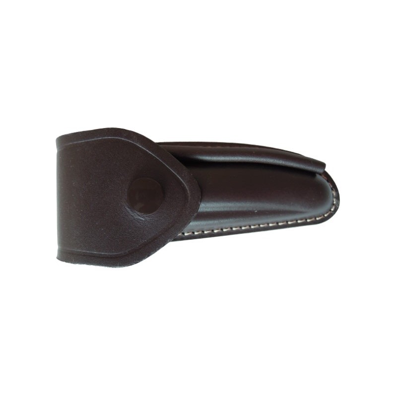 Pielcu Etui Cuir moulé doublé marron