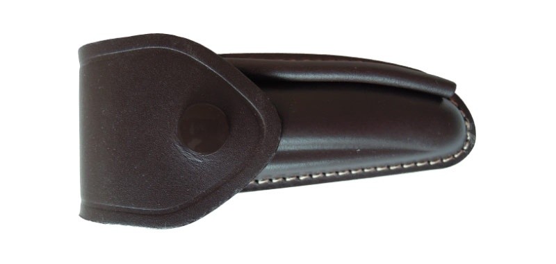 Pielcu Etui Cuir moulé doublé marron