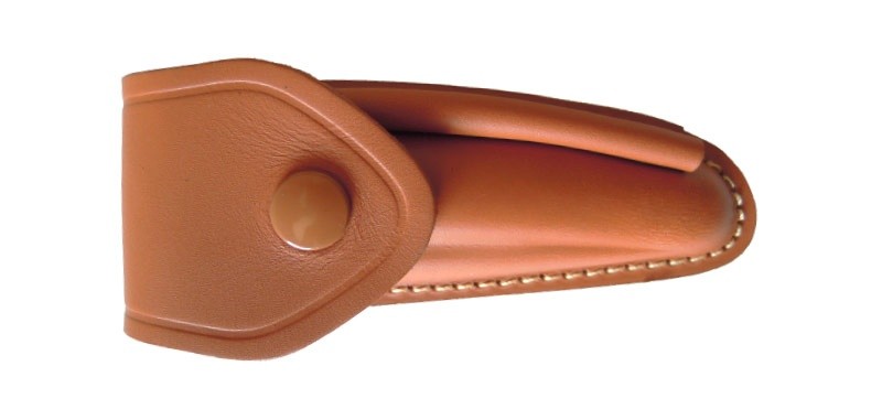 Pielcu Etui Cuir moulé doublé marron