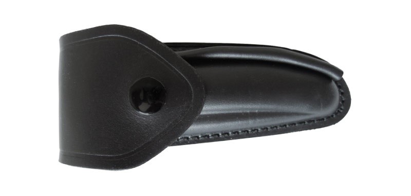 Pielcu Etui Cuir moulé doublé noir