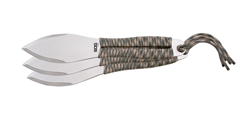 SOG Fling Throwing Knives  Set de 3 couteaux