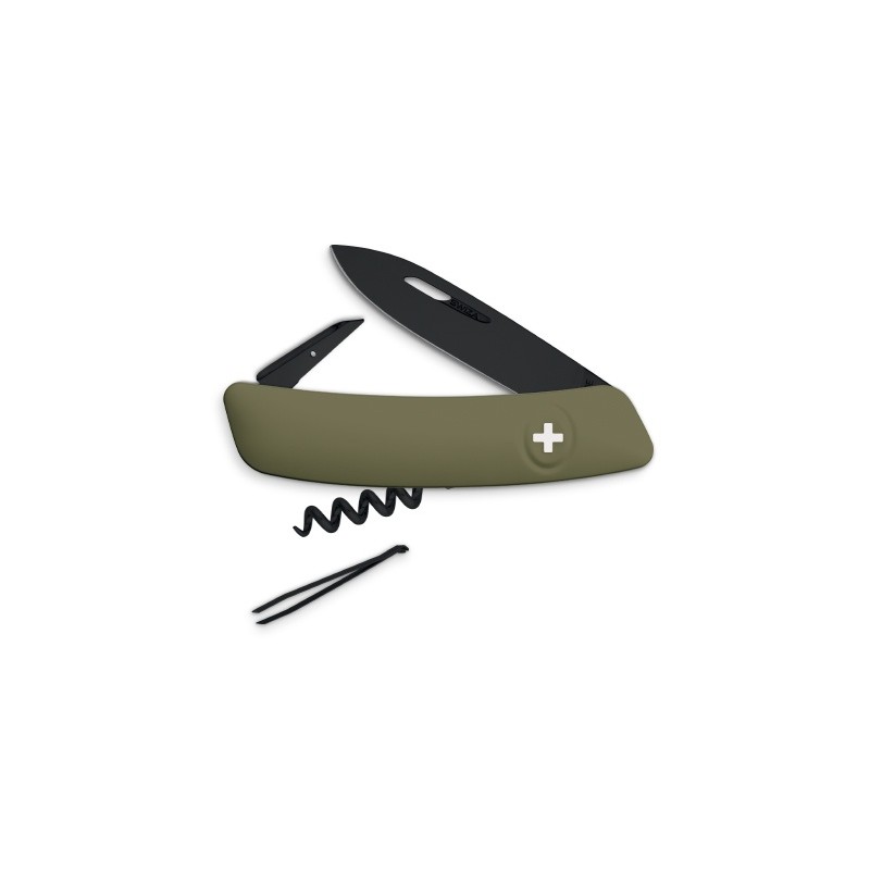 Swiza D01 ALLBLACK, olive
