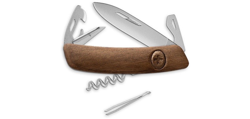 Swiza D03 Allmatt, noyer
