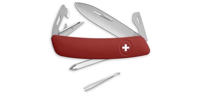Swiza D04 Allmatt - rouge -