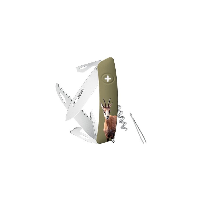 Swiza D05, olive, impression Chamois