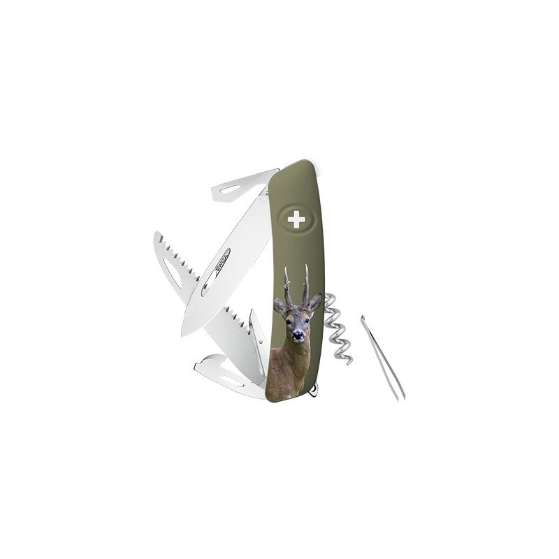 Swiza D05, olive, impression Chevreuil