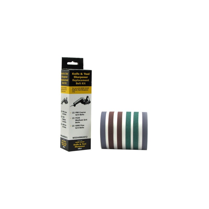 Worksharp Kit de bandes abrasives pour MK2 (par 6)