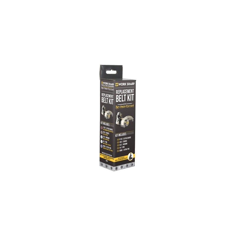 Worksharp Kit 5 bandes abrasives pour Ken Onion Edition