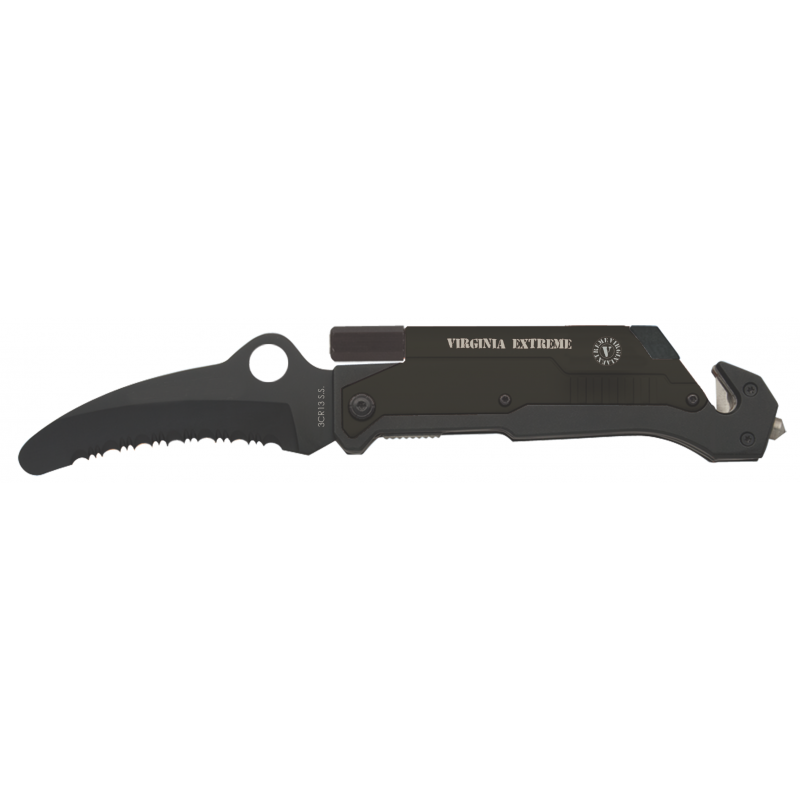 Virginia Extreme Couteau TRENTON lame noire