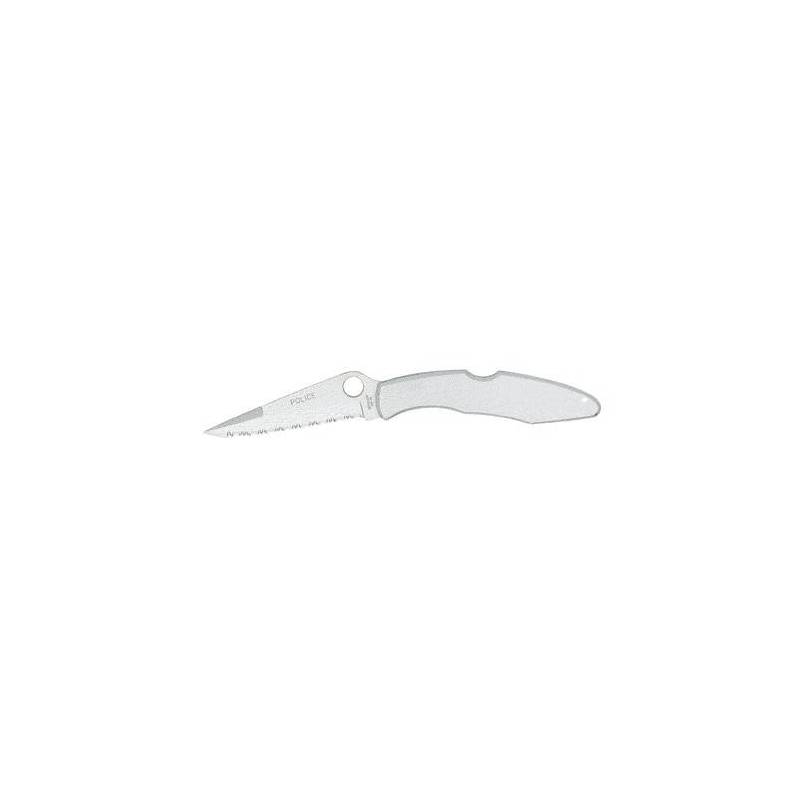 Spyderco Couteau fermant POLICE à dents