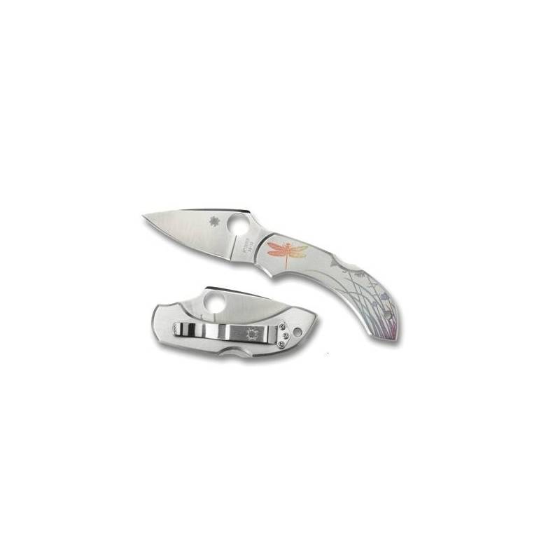 Spyderco Couteau fermant Dragonfly SS Tatoo