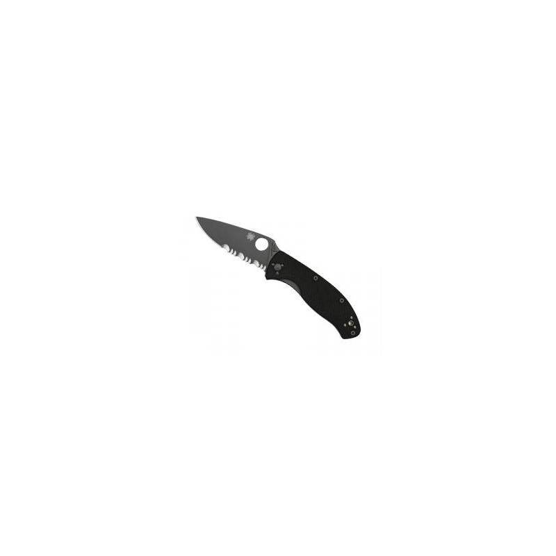 Spyderco COUTEAU TENACIOUS LAME NOIRE