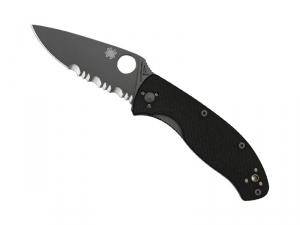 Spyderco COUTEAU TENACIOUS LAME NOIRE