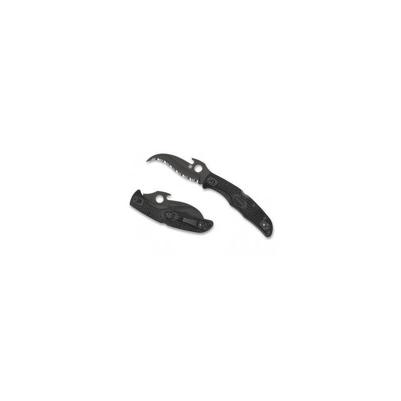 Spyderco COUTEAU MATRIARCH 2 WAVE LAME NOIRE