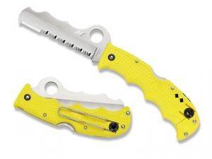 Spyderco COUTEAU ASSIST SALT JAUNE