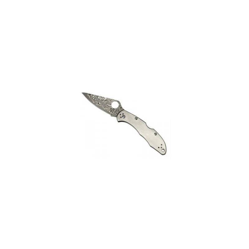 Spyderco COUTEAU DELICA 4 TITANIUM DAMAS