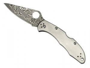 Spyderco COUTEAU DELICA 4 TITANIUM DAMAS
