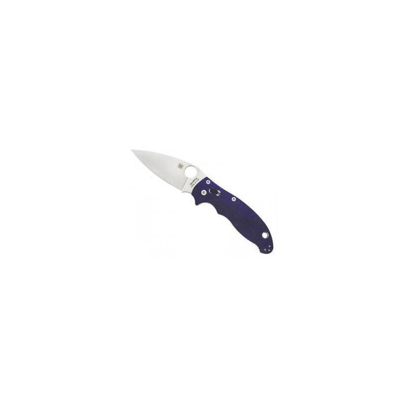 Spyderco COUTEAU MANIX 2 G10 BLEU