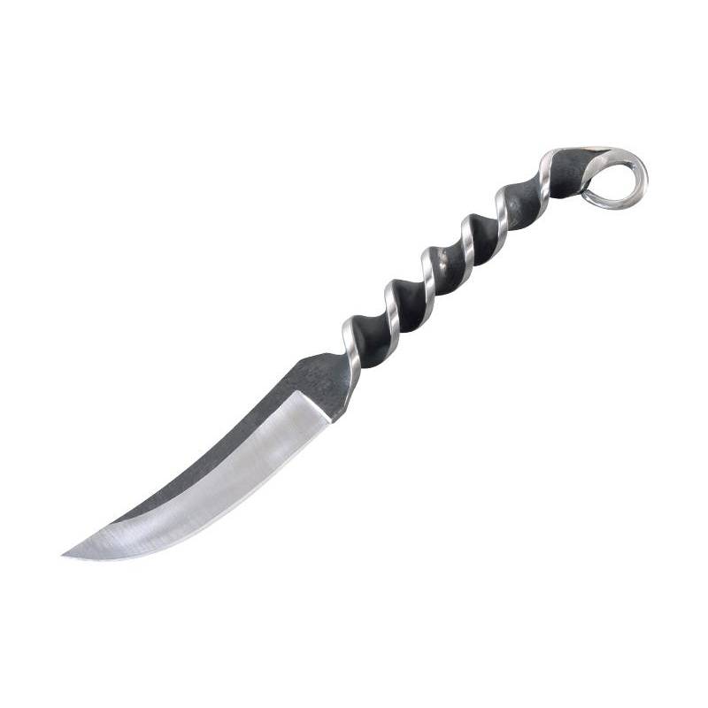 Herbertz POIGNARD HERBERTZ TORSADE 10 CM INOX + ETUI